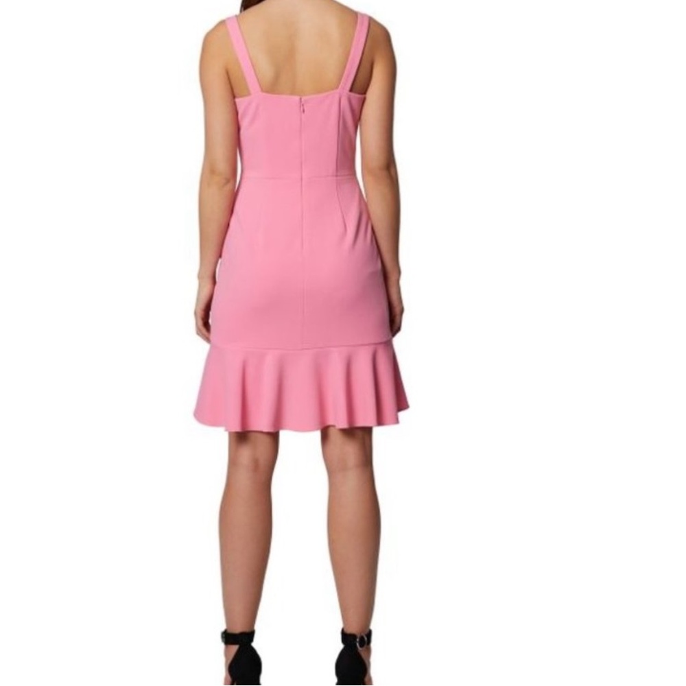 Sage Collective NWT Ruffled Bodycon Dress 2 Morning Glory - Picture 2 of 8